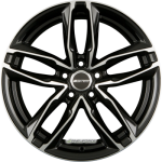 GMP - ATOM LP BLACK DIAMOND 8X18 LK:5/112 ET:25 ML:66,5